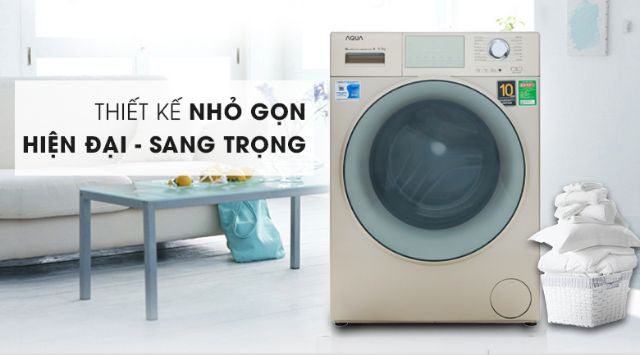 Máy giặt AQUA inverter 9.5 KG AQD-D950E N. NEW