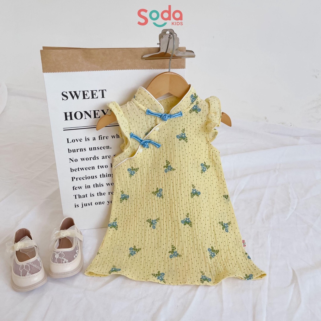 Váy bé gái Almira SODA KIDS phong cách sườn xám cách tân Trung Hoa