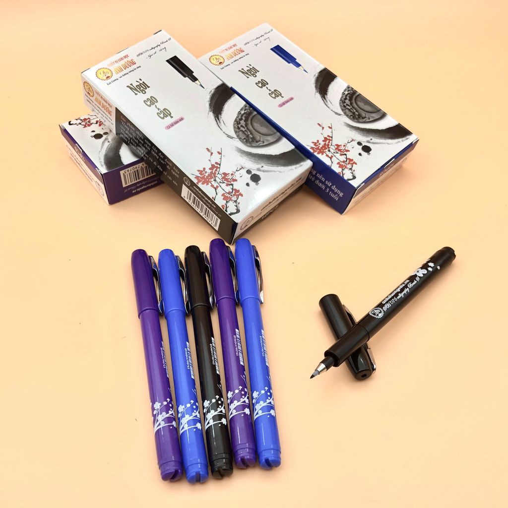 Bút Brush Ánh Dương  I Bút mài thầy Ánh 076