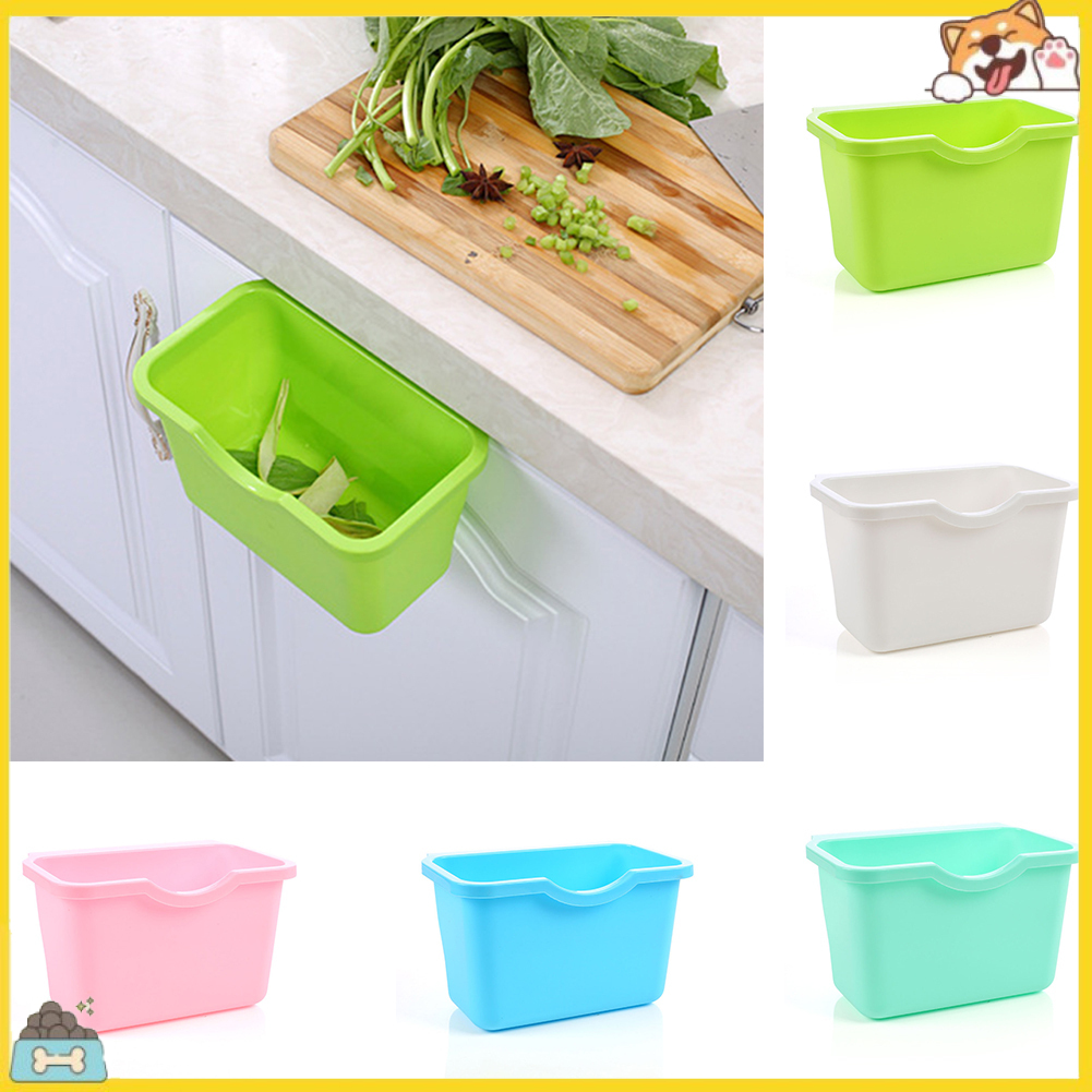 Thùng rác nhựa treo cửa tủ tiện lợi màu sắc bắt mắt
