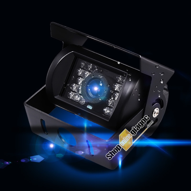 Combo Camera Lùi Chống Nước Gắn Xe Tải Màn Hình 5 Inch