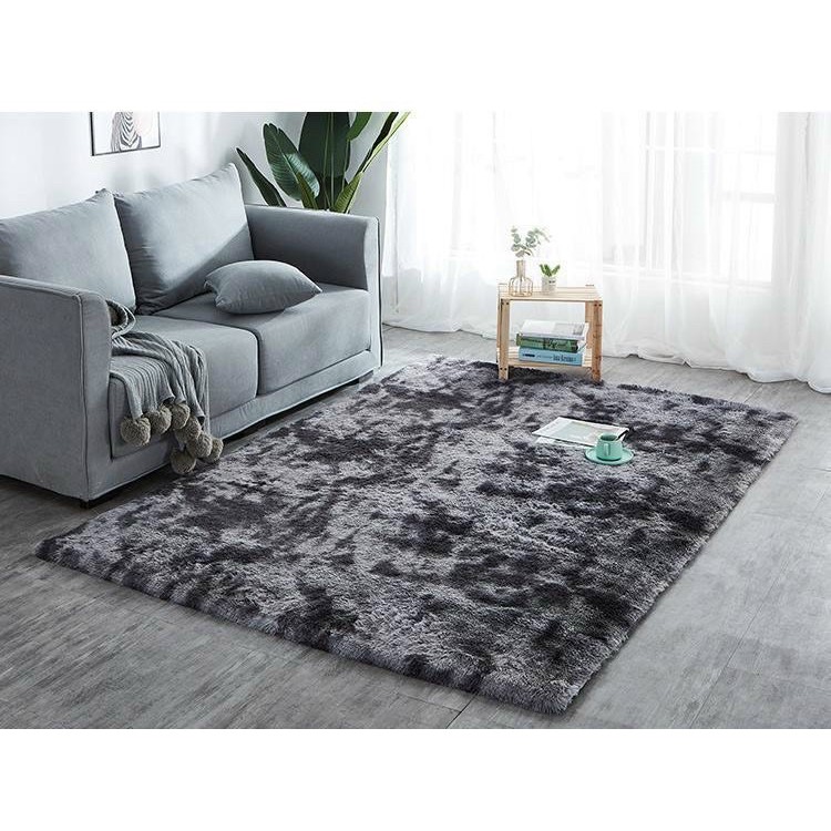 Thảm Lông Loang Trải Sàn Lông Dày 1m6x2m-MÀU 7 SẮC CẦU VỒNG