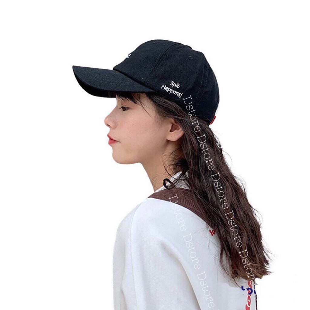 Mũ Lưỡi Trai Chất Vải Xịn Phong Cách Hip Hop Kiểu Hàn Quốc Cá Tính Dành Cho Nam Nữ