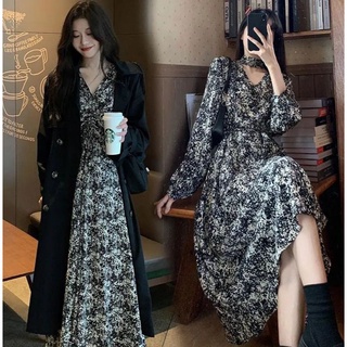 [🌀Taobao-Mới Về] Váy Hoa Nhí Dáng Dài