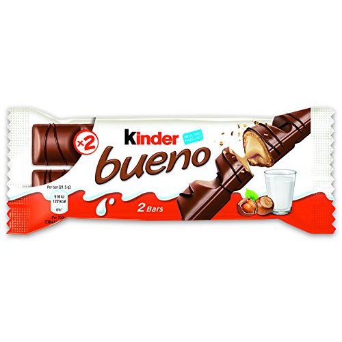 Bánh Xốp Kem Tươi Phủ Chocolate Kinder Bueno 43g