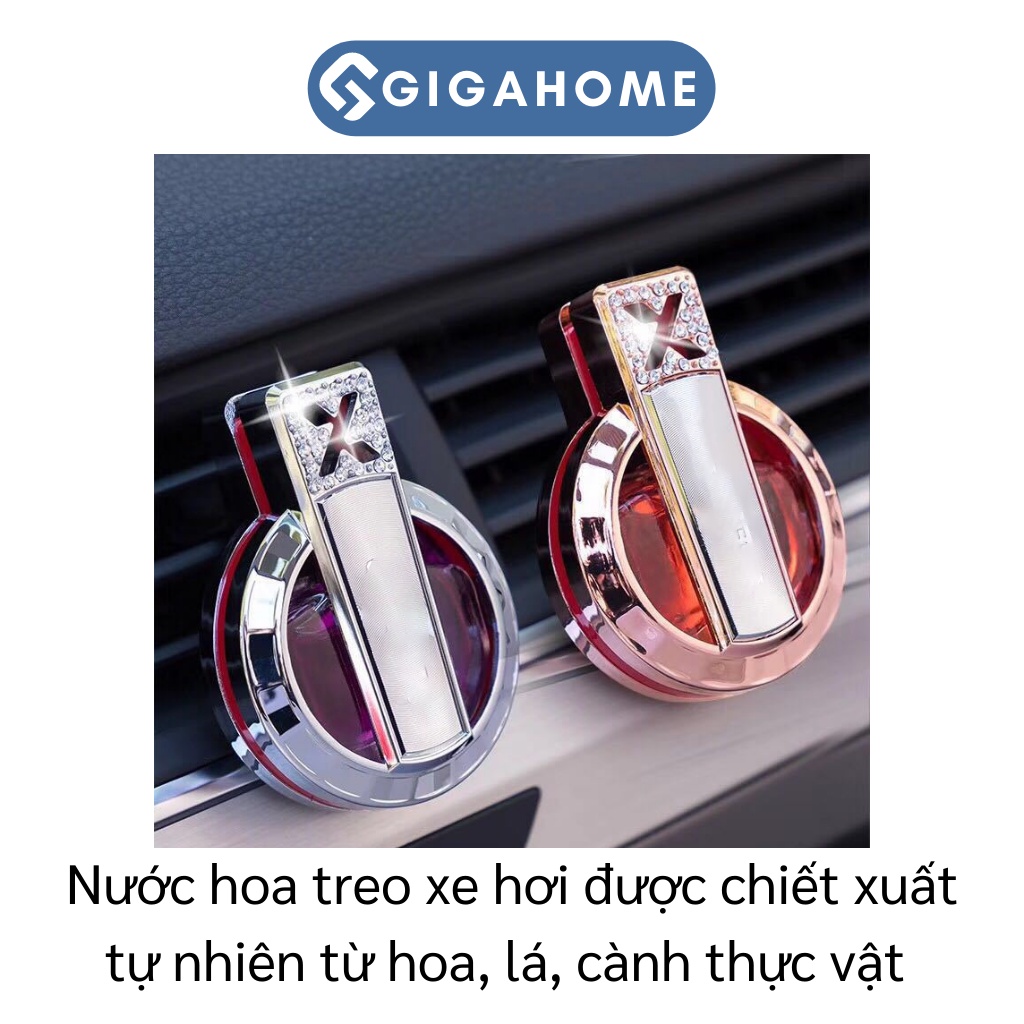Nước Hoa Cài Cửa Gió Điều Hòa Ô Tô GIGAHOME Khử Mùi 12ml 4246