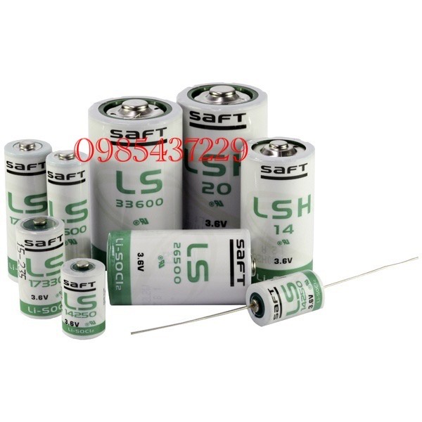 ￼Pin nuôi nguồn PLC Lithium LS33600 Saft 3,6V