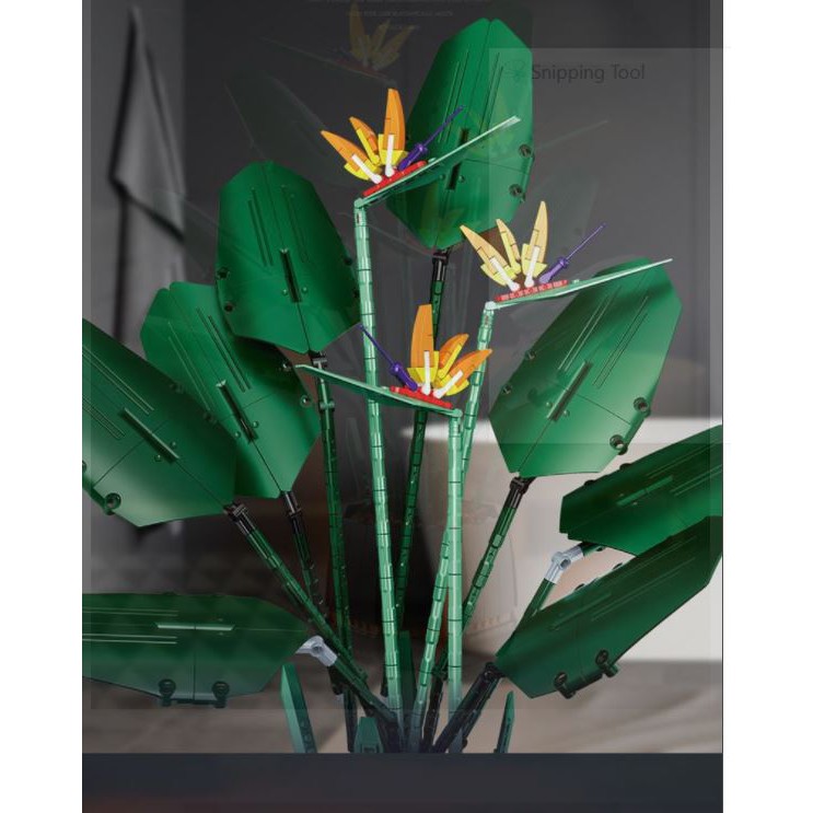 LEGO 10289, BỘ XẾP HÌNH LEGO NON HOA THIÊN ĐIỂU 10289 BIRD OF PARADISE