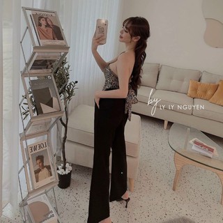 ÁO YẾM CỘT DÂY KÈM ẢNH THẬT