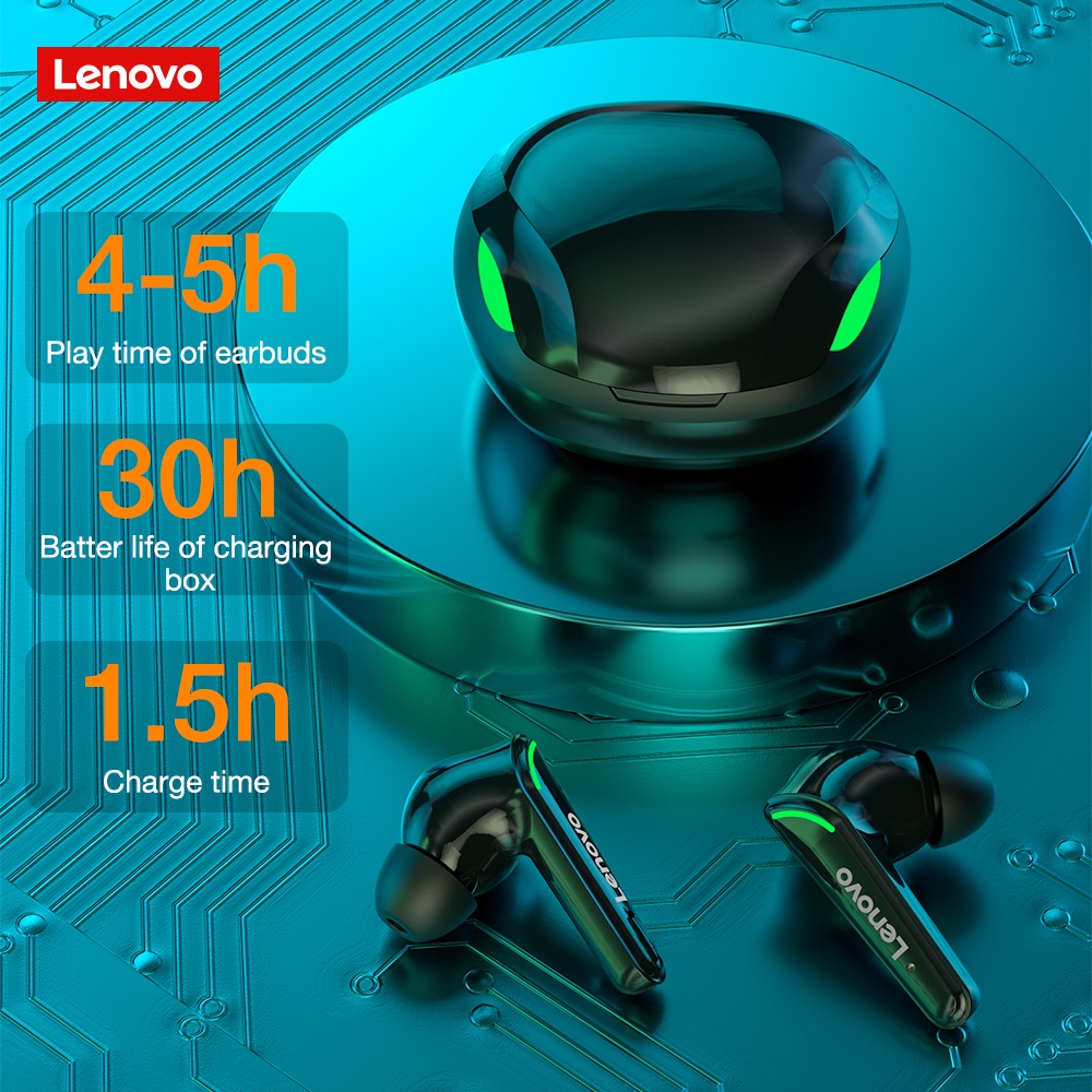 [Mã ELBMO2 giảm 12% đơn 500K] Tai nghe chơi game LENOVO XT92 TWS bluetooth 5.1 không dây kèm micro 3d chất lượng cao