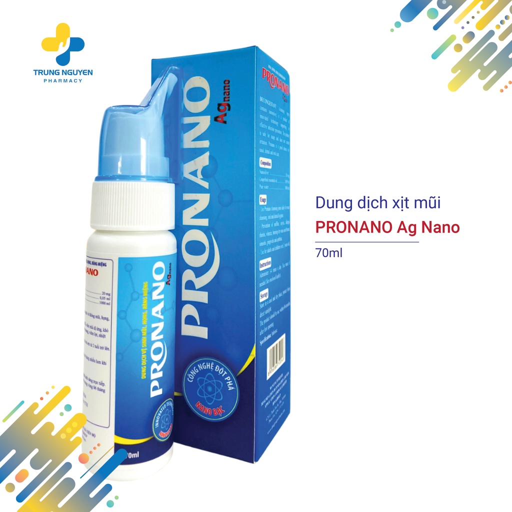 Dung dịch xịt mũi Ag Nano PRONANO (70ml)