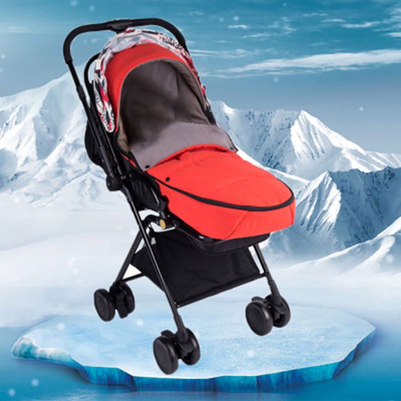 Túi Ngủ Giữ Ấm Chân Gắn Xe Đẩy Em Bé Tiện Lợi
