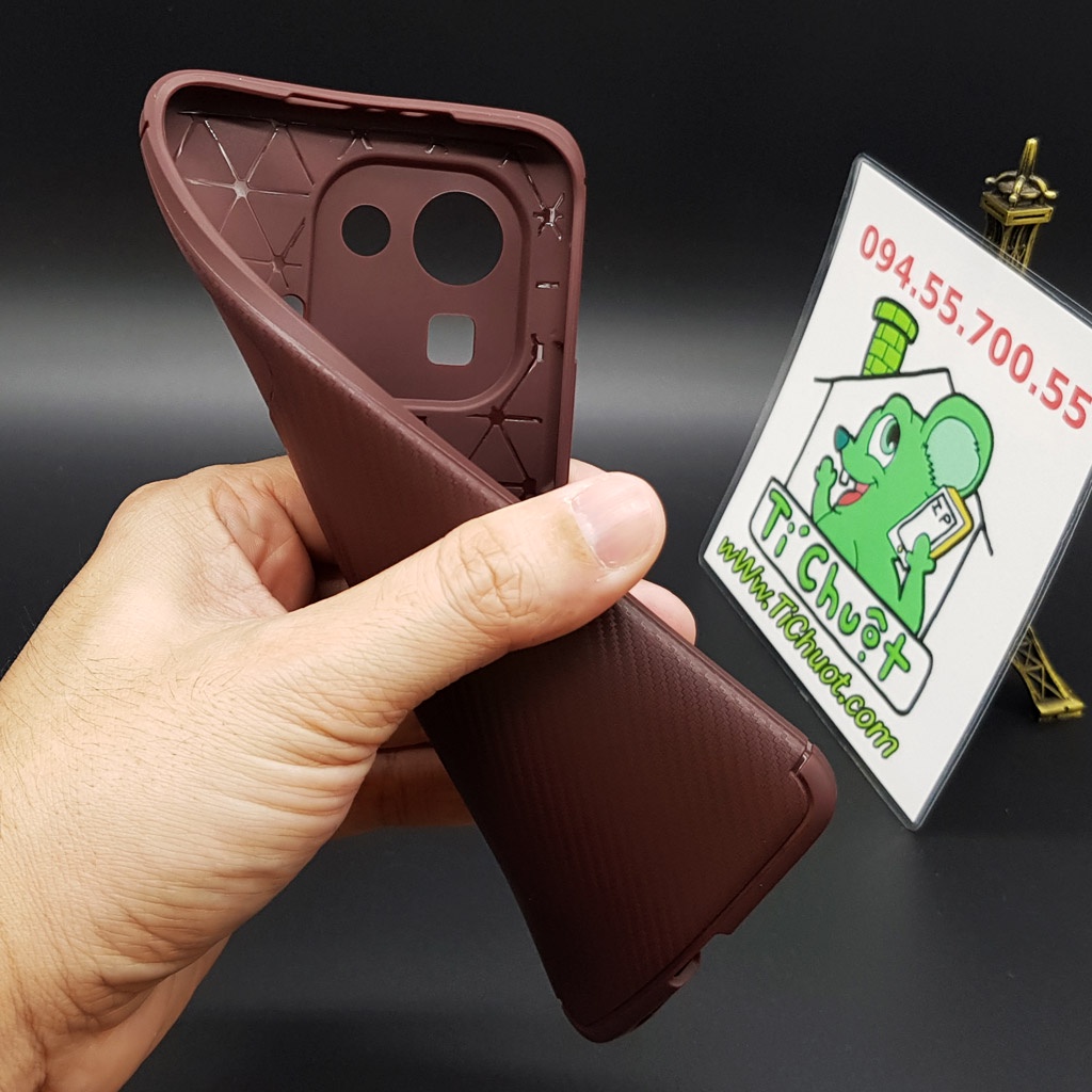 [Ảnh Thật] Ốp Lưng Xiaomi Mi 11 PRO AutoFocus Vân 3D Carbon Chống Sốc