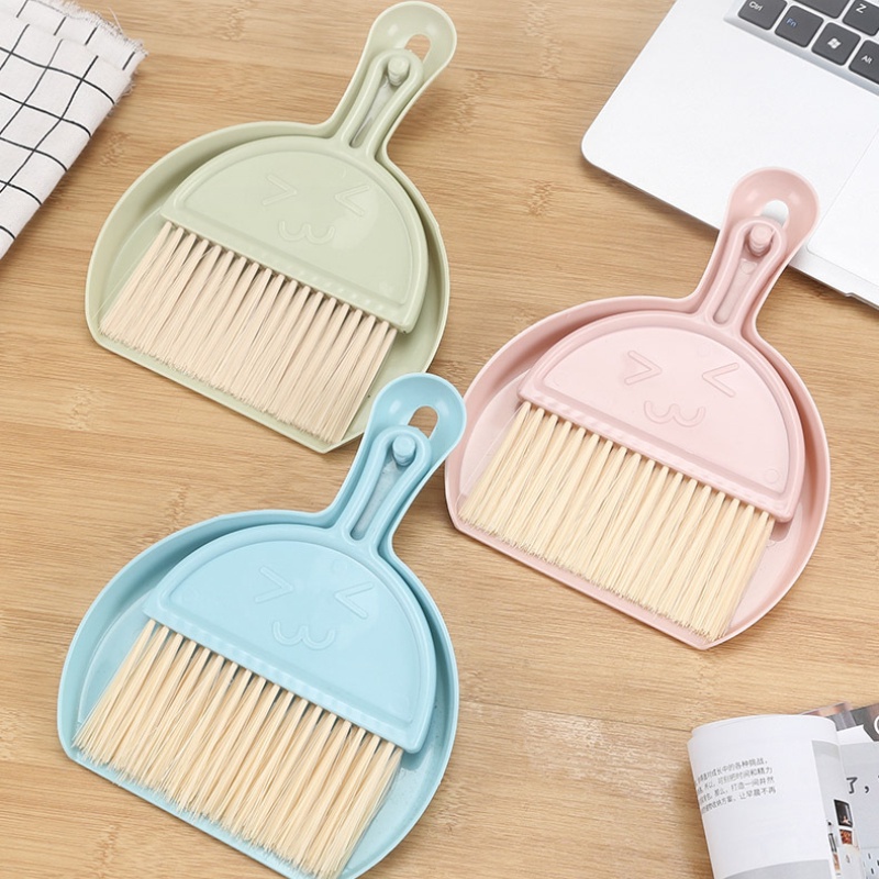 Chổi Và Đồ Hốt Rác Mini Dành Cho Bàn Phím Máy Tính Để Bàn