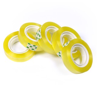 Combo 4 cuộn băng dính vàng khổ bé 1.2 cm