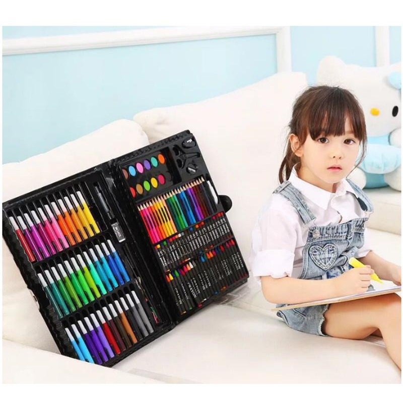 Hộp Màu Vẽ 150 Chi Tiết Dành Cho Các Bé Yêu Nghệ Thuật