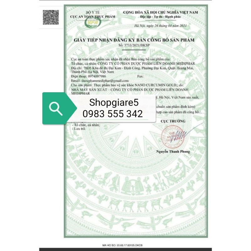 Nano curcumin gold hỗ trợ viêm loét dạ dày, trào ngược dạ dày.