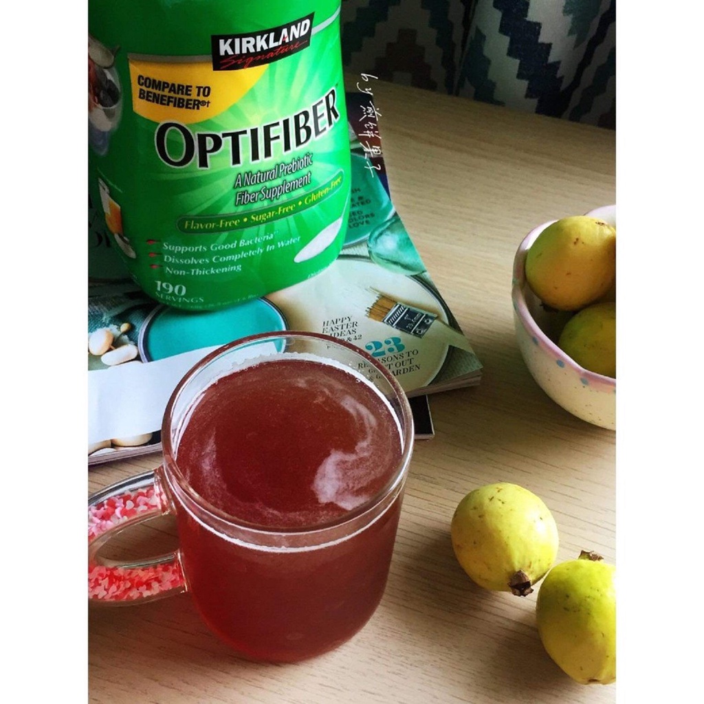Bột hòa tan bổ sung chất xơ date 11/ 2024 Kirkland Optifiber 760gr - EDS Hàng Mỹ