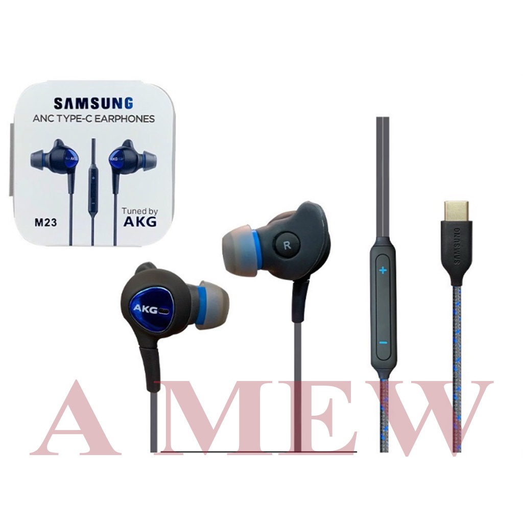Tai Nghe AKG M23 Nhét Tai Type-C Chống Rối Có Mic, Tai Nghe Dây Cho Điện Thoại Android -A MEW