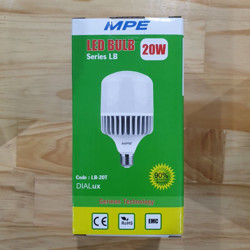 Bóng Đèn Led MPE LB-30T 30W Thân nhôm - Ánh Sáng trắng
