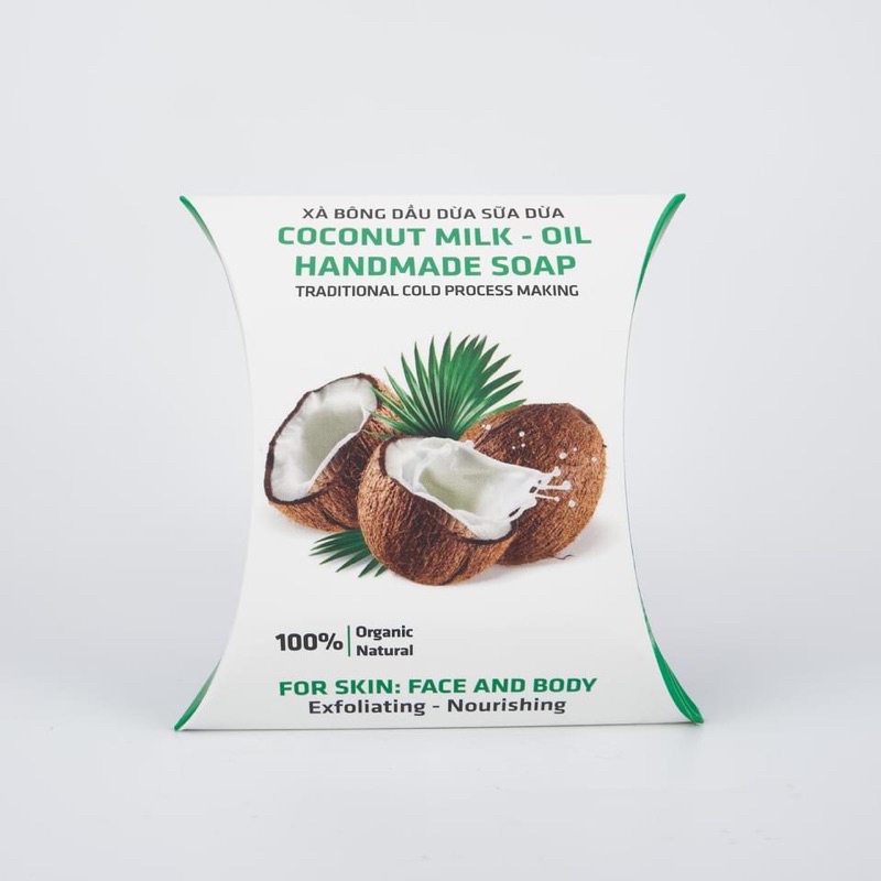 95gr XÀ PHÒNG COCONUT MILK COCO SECRET- Xà phòng handmade sữa dừa Coco secret