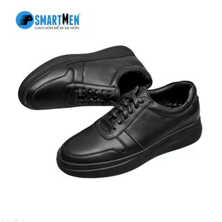 Giày thể thao SMARTMEN tăng chiều cao màu đen SMART-05Đ