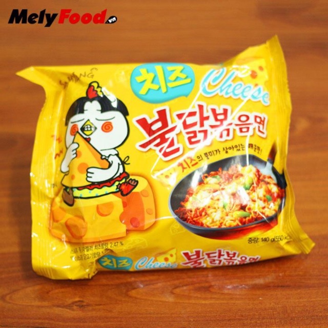 Mỳ cay phomai Samyang: 22k/ gói