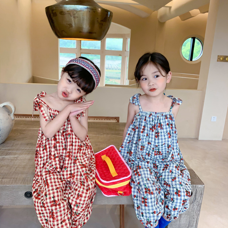 Áo liền quần Hoa Phong Cách Hàn Quốc Cho Bé Gái