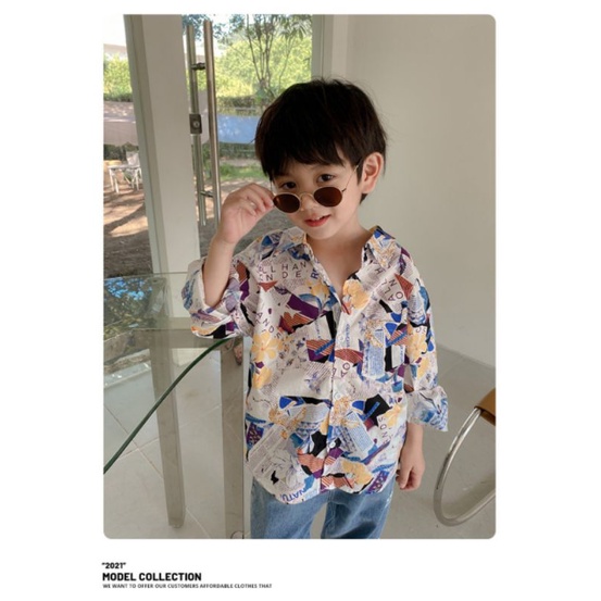 Áo sơ mi Hàn Quốc trẻ em