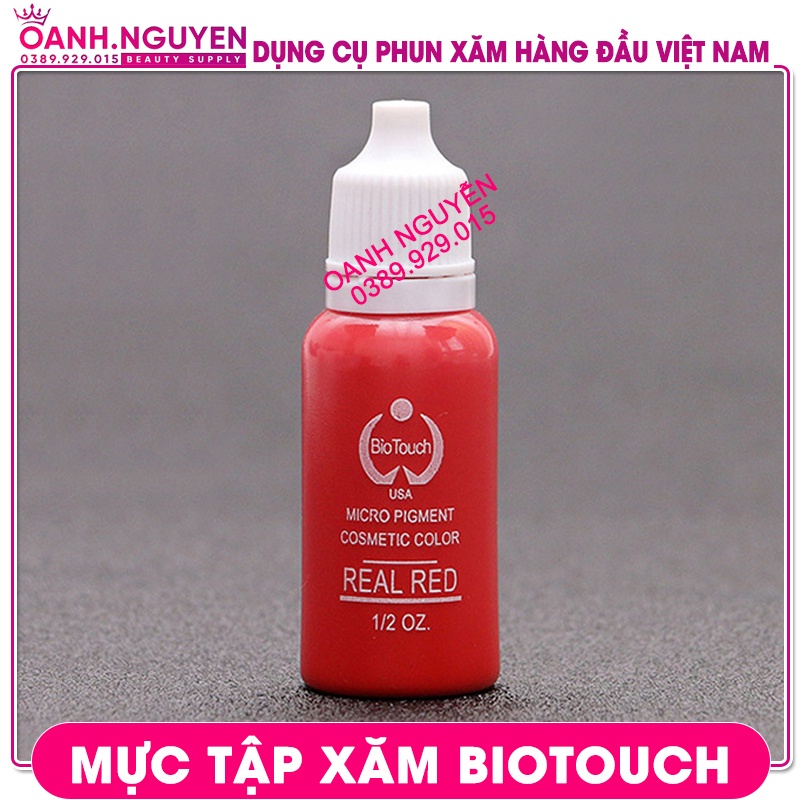 Mực Tập Phun Xăm Biotouch / MỰC ĐẶC + NHANH BÁM