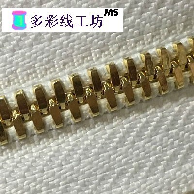 Dây khoá kéo zip YKK 2 chiều răng 5 vàng