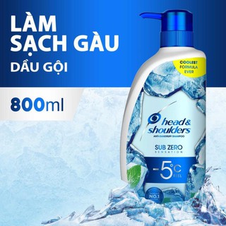 [Pg] Dầu Gội Head & Shoulders Làm Sạch Gàu Subzero 800Ml