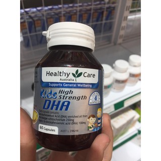 DATE 2023 [Nội địa Úc] Viên uống Healthy Care Kids DHA bổ sung trí não cho bé 60 viên