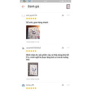 Sổ quà tặng GIFT A5-200 trang