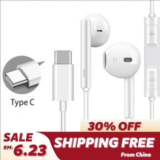Tai Nghe Loại C Chất Lượng Cao Kèm MIC Cho Điện Thoại Giao Diện type C Để Làm Danh Sách Và Danh Sách
