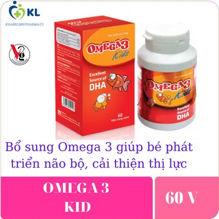 Omega 3 Kids- Tăng cường thị lực, chống mỏi mắt,Giúp sáng mắt, phòng ngừa cận thị tăng cường phát triển não bộ