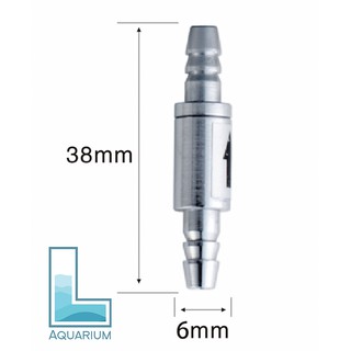 Van 1 chiều CO2 / O2 Inox