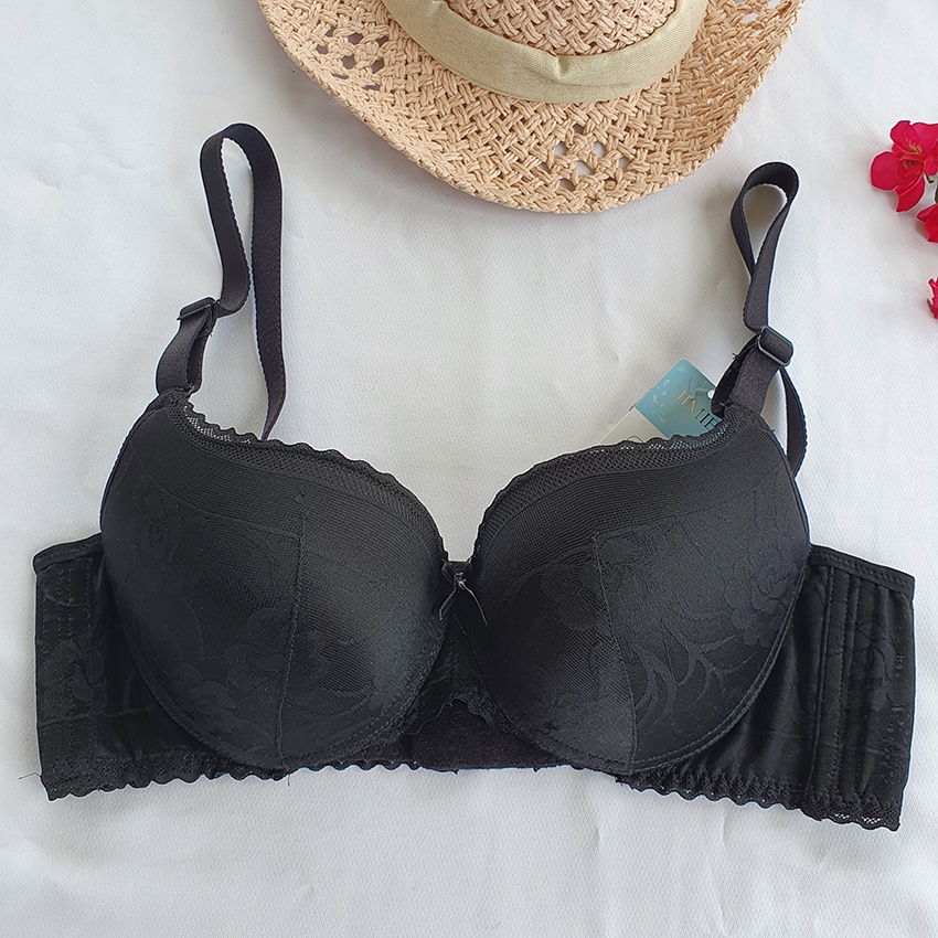 [1171] Áo Lót Ren Lovely - Mút Kép Mỏng - Bảng Lưng To 4 Móc