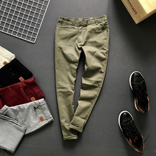 Quần kaki nam thời trang Hàn quốc Pull & Bear
