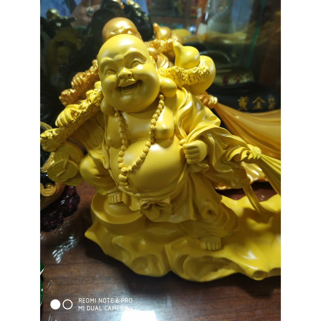 Tượng Phật Di Lặc Kéo Bao Tiền
