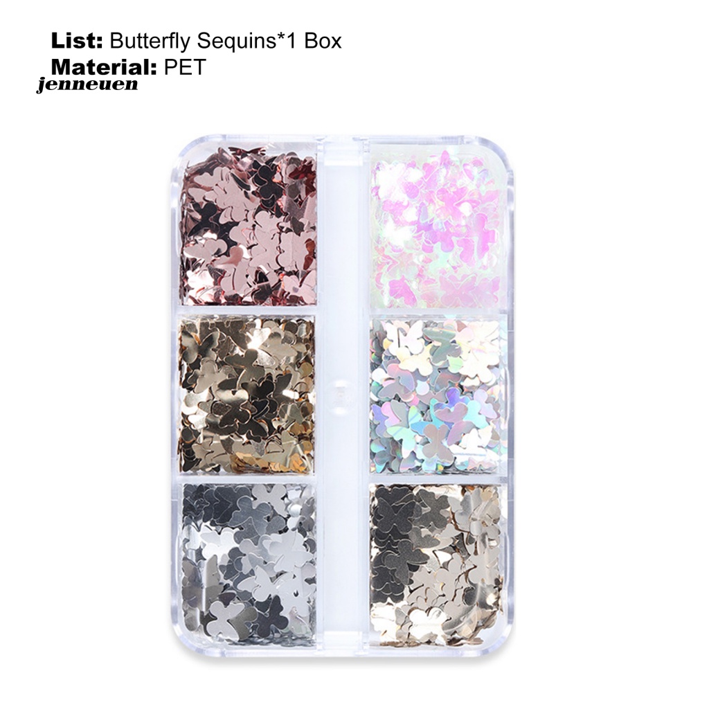 Phụ Kiện Lá Kim Tuyến Trang Trí Móng Tay Không Phai Màu