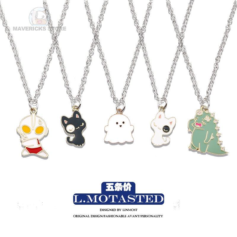 Dây chuyền mặt hình hoạt hình Kuromi cho nam và nữ