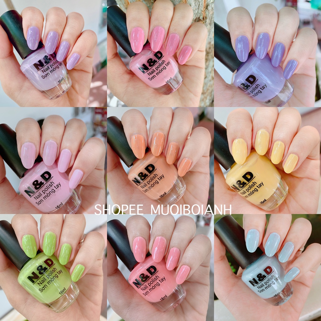 Sơn móng tay Pastel