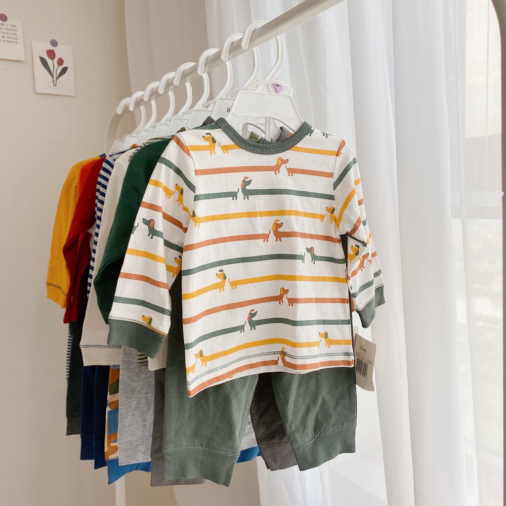 Bộ thu đông bé trai little me hàng đẹp