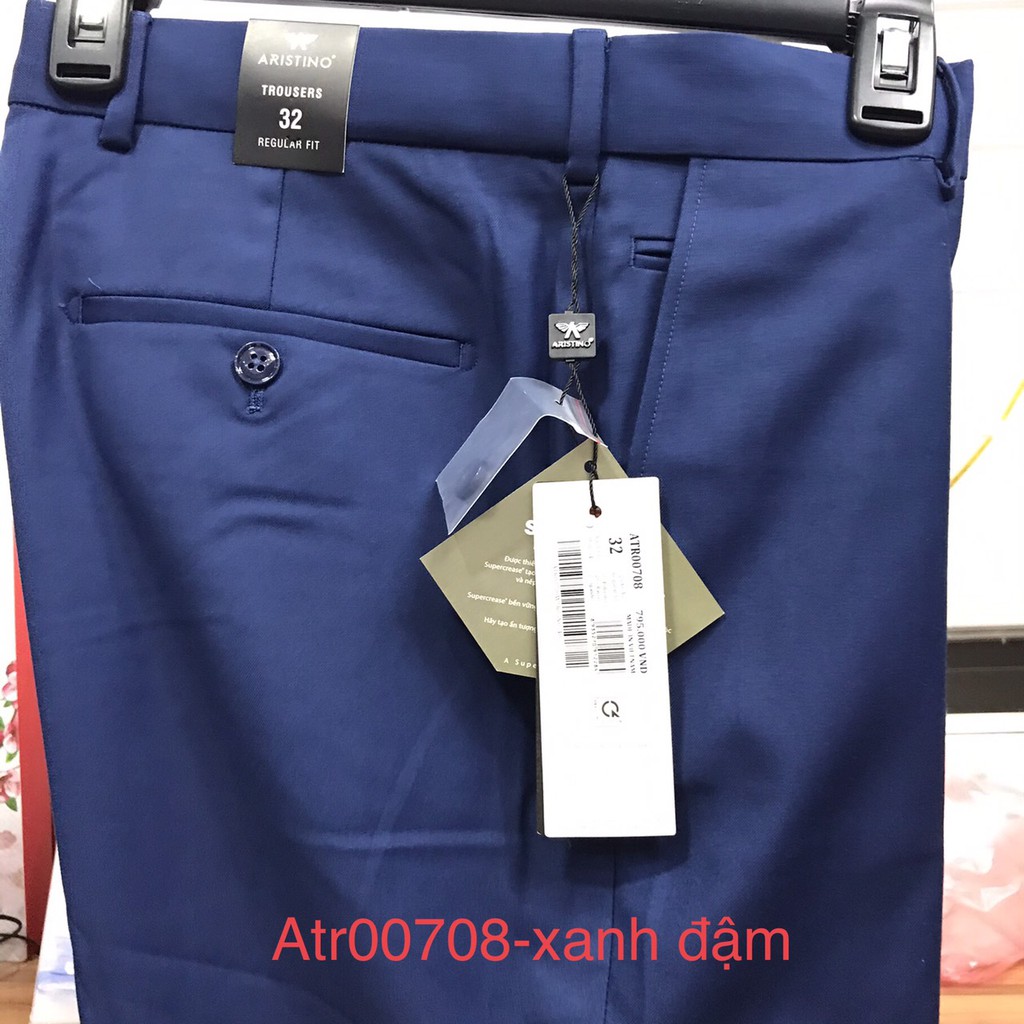 Quần tây chính hãng ARISTINO cạp TĂNG ĐƠ co giãn dễ chịu Atr00708- 5 MÀU | BigBuy360 - bigbuy360.vn