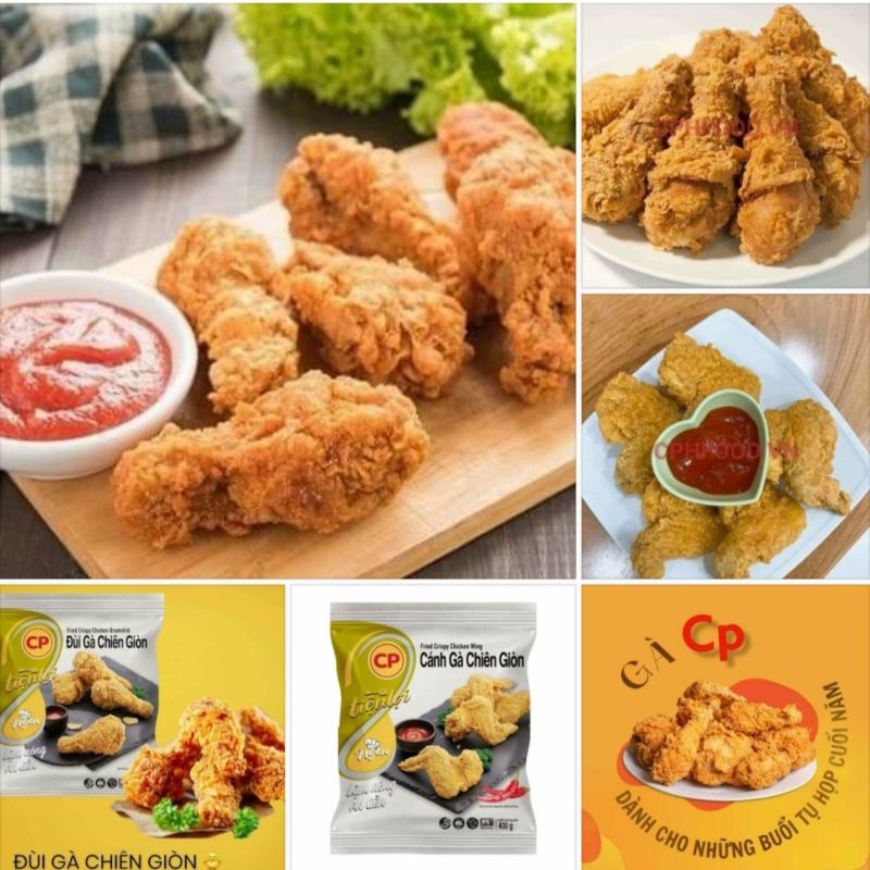 Gói 500g Đùi Gà Chiên Giòn Vị Cay CP