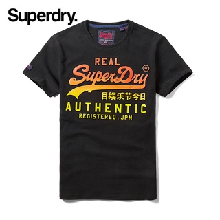 Áo thun nam tay ngắn cổ tròn siêu khô Superdry in hình thời trang