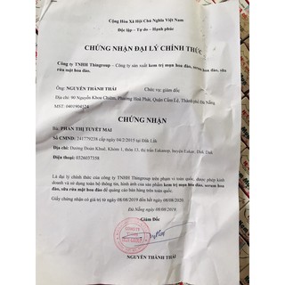 Kem Mụn Hoa Đào hũ lớn