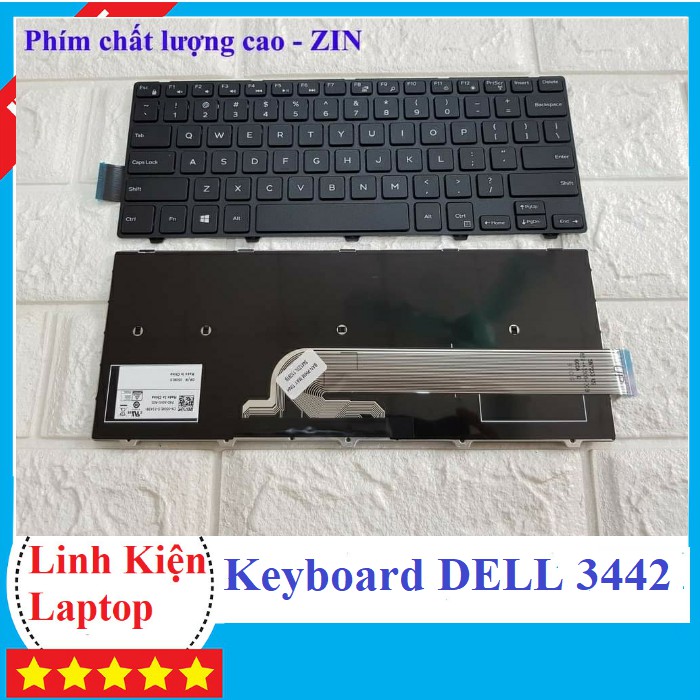 ⚡Bàn phím laptop Dell Inspiron 14 3000 3441 3442 3443 3445 3446 3447 3448 3449 CHẤT LƯỢNG CAO - NHẬP KHẨU