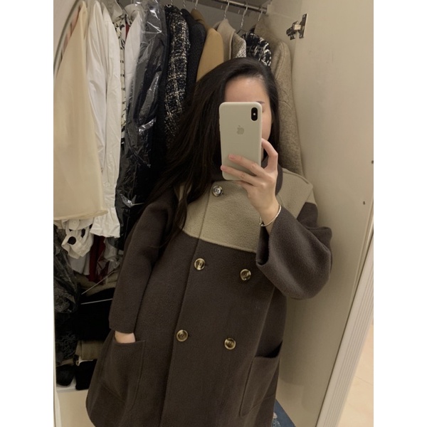 Áo khoác len Dạ Ép Quảng Châu cao cấp dáng babydoll